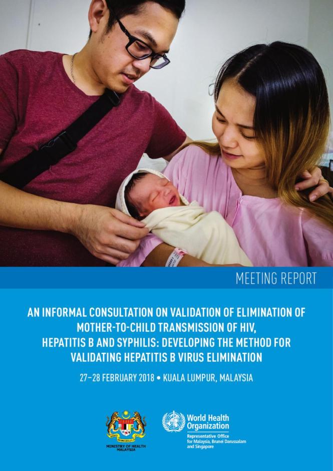 An Informal Consultation on Validation of Elimination of Mother-to-Child Transmission of HIV, Hepatitis B and Syphilis
