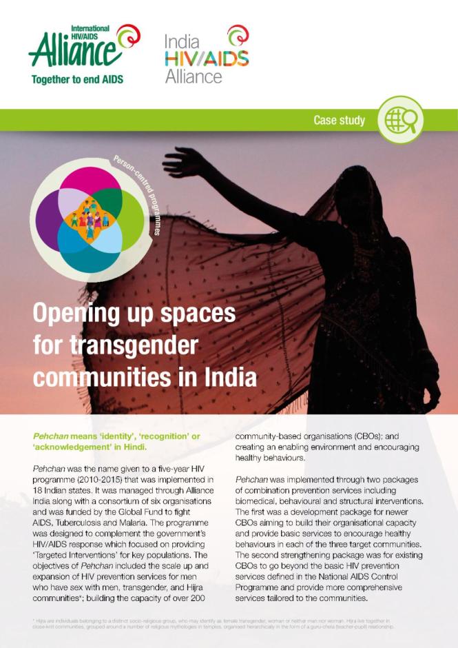Case Study - Opening Up Spaces for Transgender Communities in India