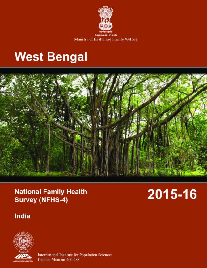National Family Health Survey 2015-2016 (NFHS-4) - West Bengal