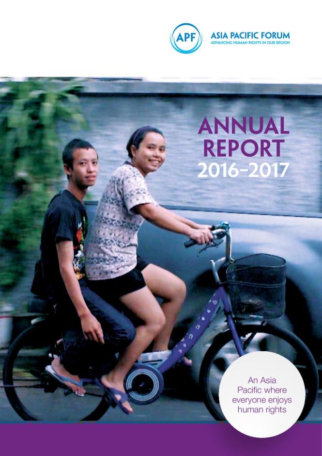 Asia Pacific Forum - Annual Report 2016-2017