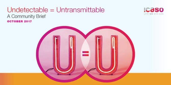 Undetectable = Untransmittable - A Community Brief