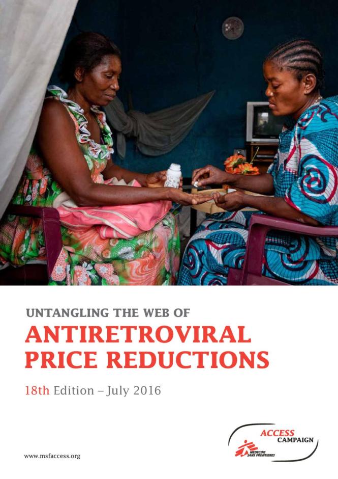 Untangling the Web of Antiretroviral Price Reductions -18th Edition