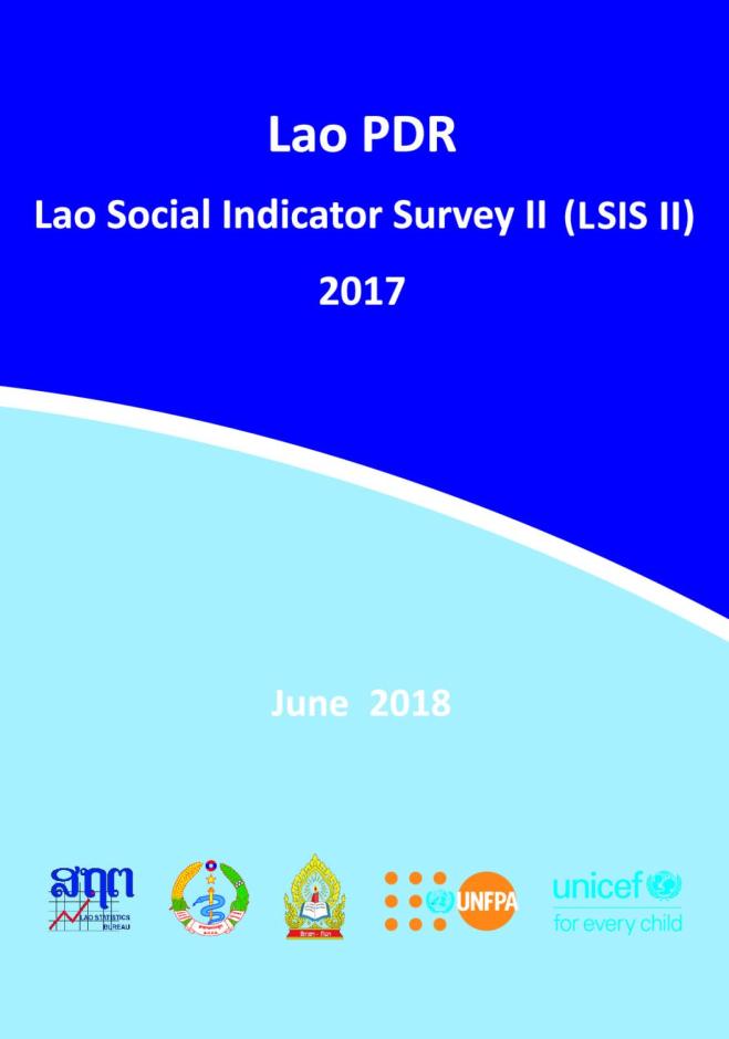 Lao Social Indicator Survey II 2017, Survey Findings Report
