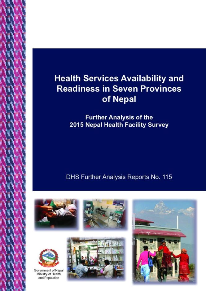 Health Services Availability and Readiness in Seven Provinces of Nepal
