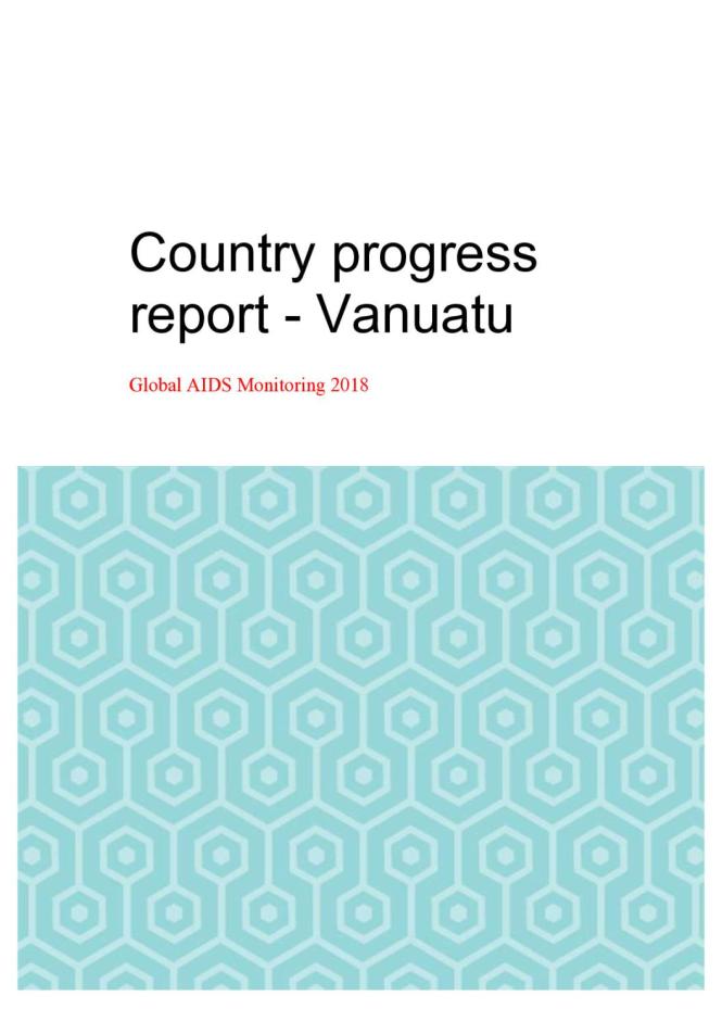 Country Progress Report - Vanuatu
