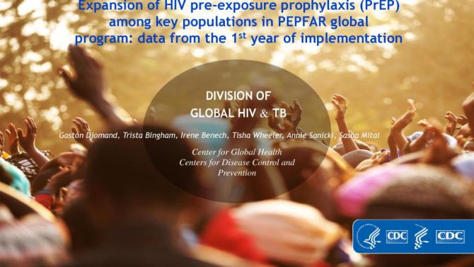 Expansion of HIV Pre-exposure Prophylaxis (PrEP) among Key Populations in PEPFAR Global Program