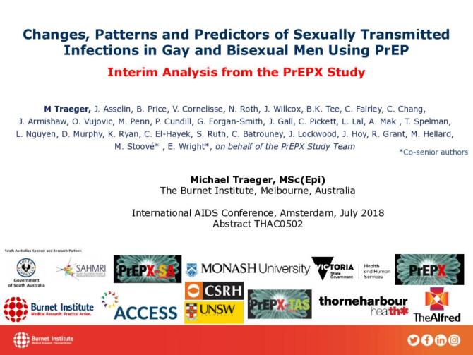Changes, Patterns and Predictors of Sexually Transmitted Infections in Gay and Bisexual Men Using PrEP