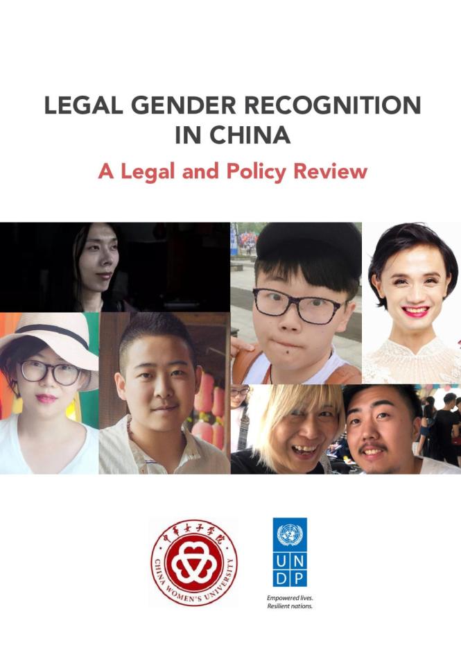 Legal Gender Recognition in China: A Legal and Policy Review