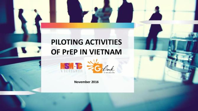 Pilot Activities of PrEP in Vietnam