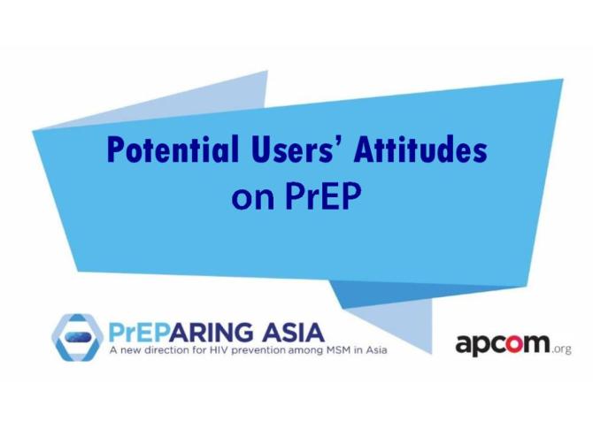 Potential Users’ Attitudes on PrEP
