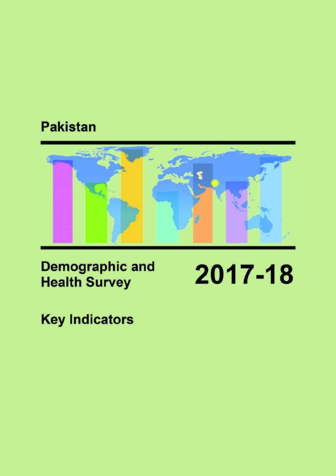 Pakistan - Demographic and Health Survey 2017-18