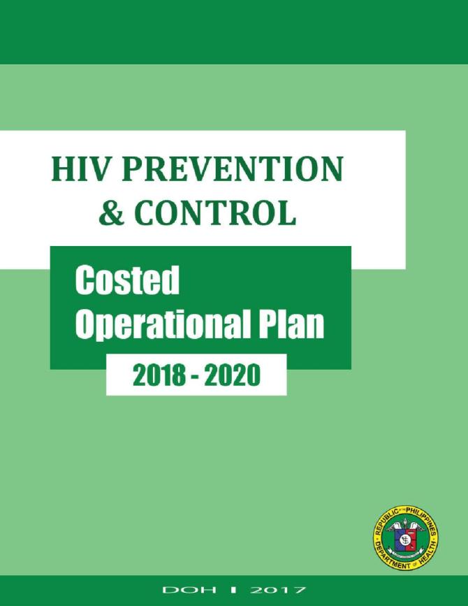HIV Prevention and Control Costed Operational Plan 2018-2020 - Philippines