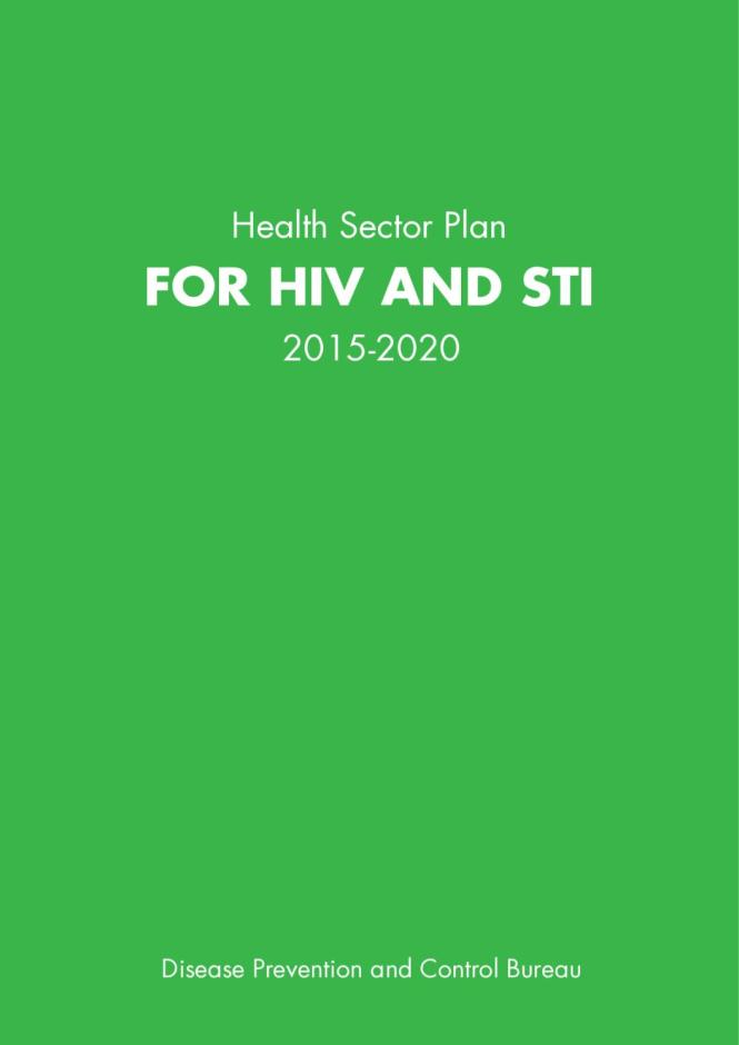  Health Sector Plan for HIV and STI 2015-2020 - Philippines