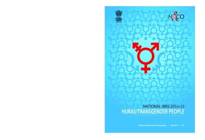 National Integrated Biological and Behavioural Surveillance 2014-2015 - Hijras/Transgender People