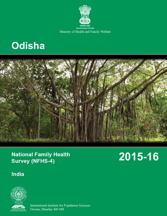 National Family Health Survey 2015-2016 (NFHS-4): Odisha