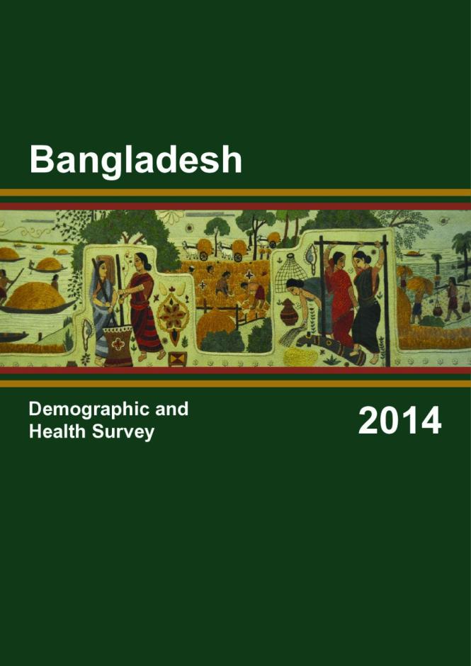 Bangladesh: Demographic and Health Survey 2014