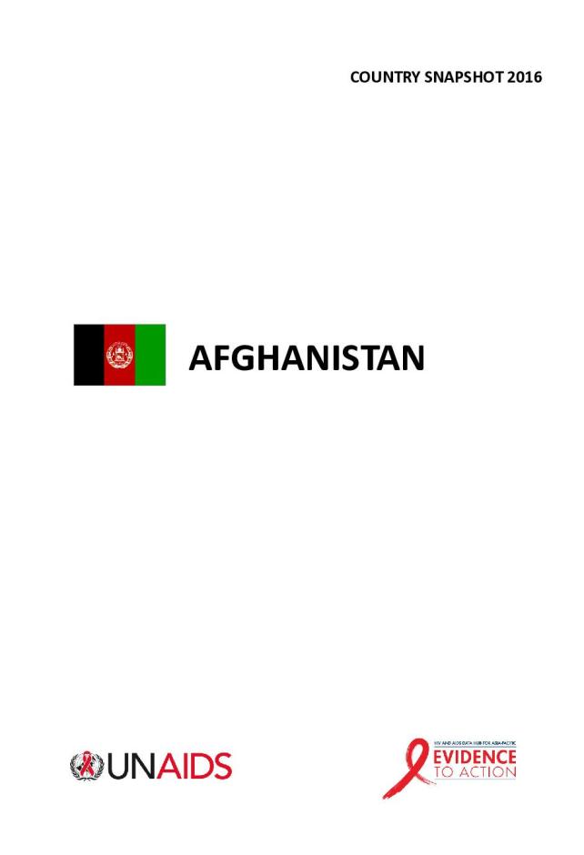 Afghanistan Country Snapshot 2016