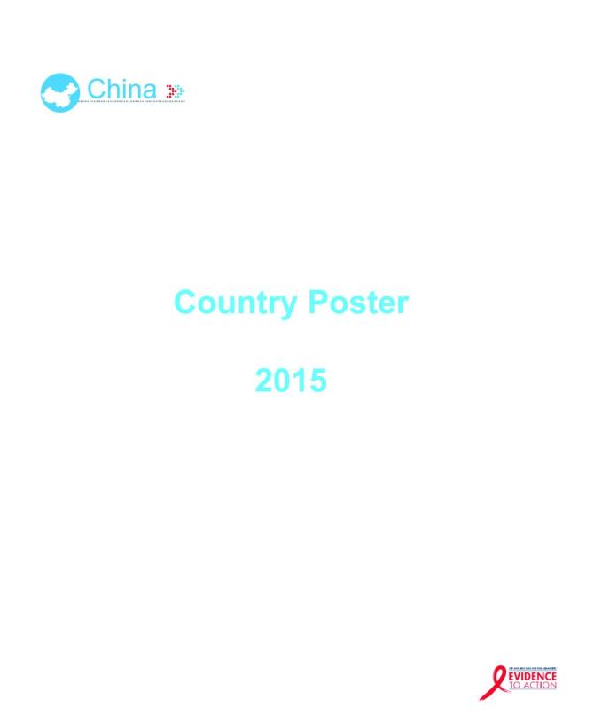 HIV Epidemic and Response in China - Country Poster