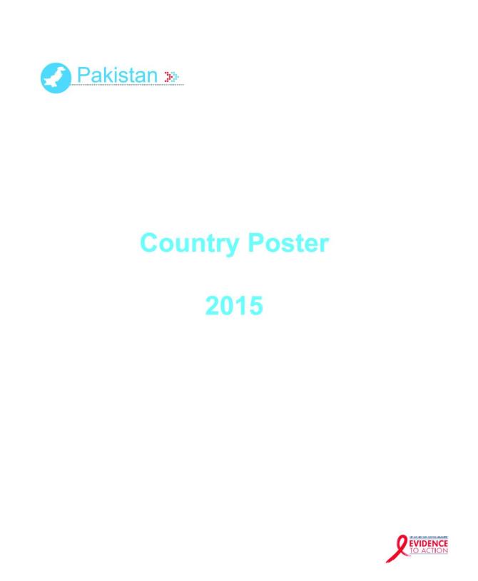 HIV Epidemic and Response in Pakistan - Country Poster