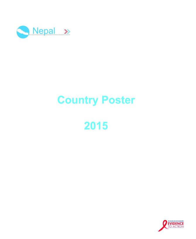 HIV Epidemic and Response in Nepal - Country Poster