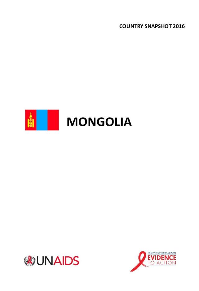 Mongolia Country Snapshot 2016