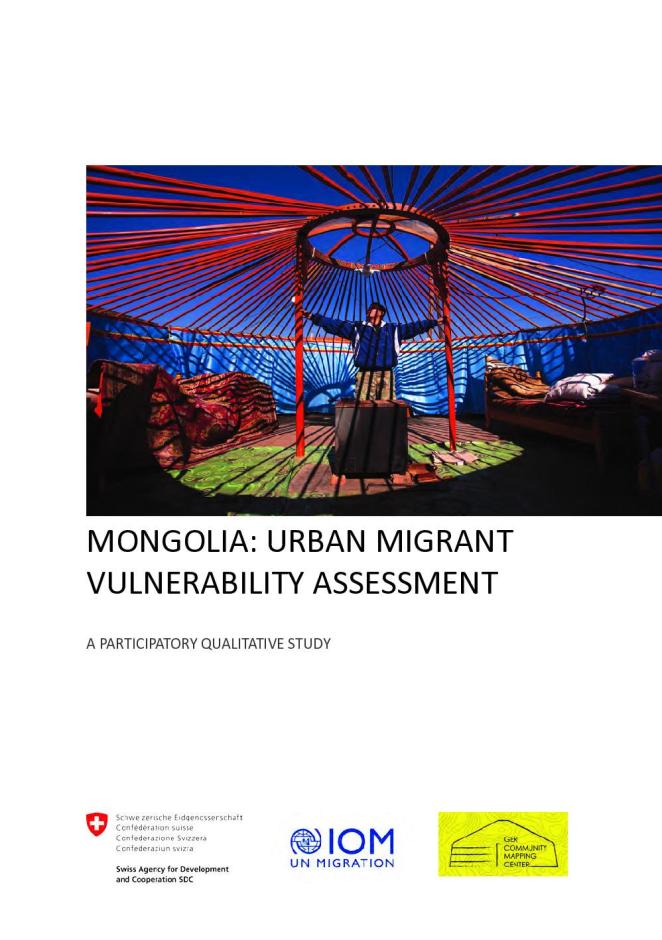 Mongolia: Urban Migrant Vulnerability Assessment