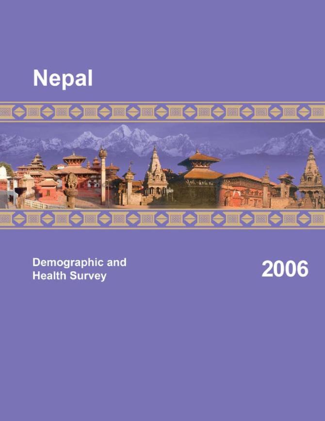 Nepal: Demographic and Health Survey 2006