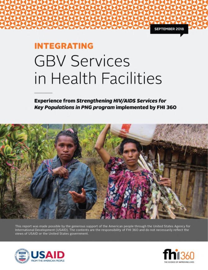 Integrating GBV Services in Health Facilities
