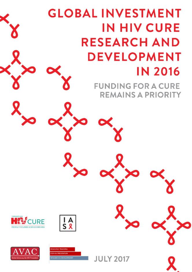 Global Investment in HIV Cure Research and Development in 2016: Funding for a Cure Remains a Priority