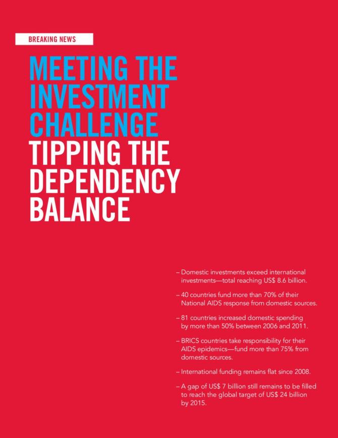 Meeting the Investment Challenge: Tipping the Dependency Balance