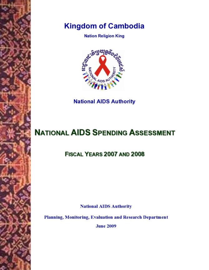 Cambodia: National AIDS Spending Assessment (2007-2008)