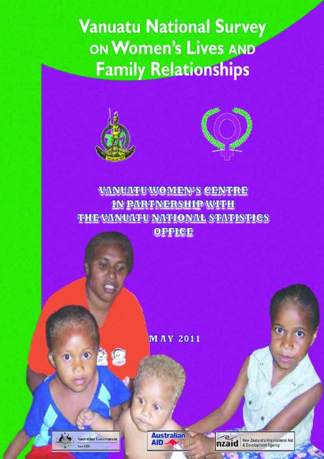 Vanuatu National Survey on Women Lives and Family Relationships