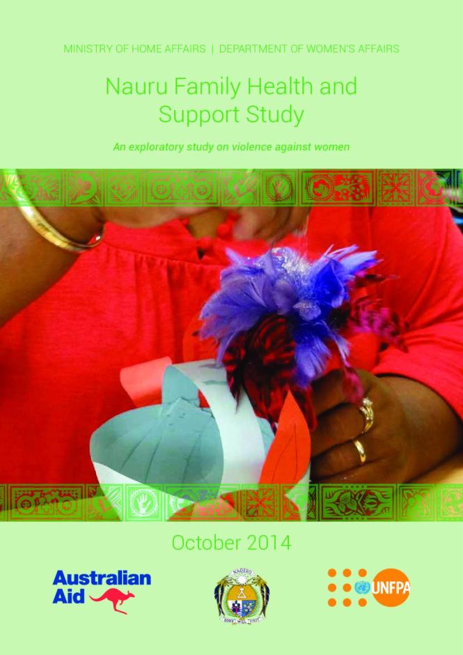 Nauru Family Health and Support Study: An Exploratory Study on Violence against Women