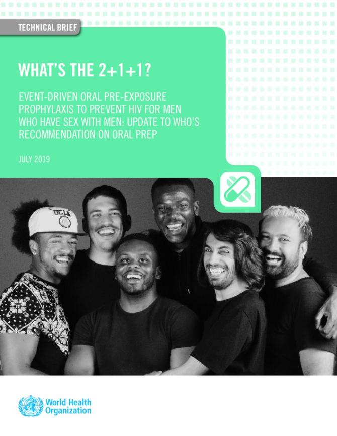 Technical Brief: Event-driven Oral Pre-exposure Prophylaxis to Prevent HIV for Men who Have Sex with Men