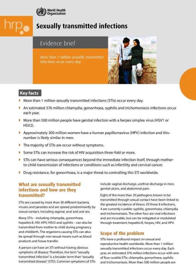 Sexually Transmitted Infections