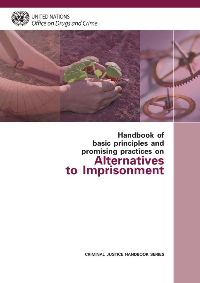 Handbook of Basic Principles and Promising Practices on Alternatives to Imprisonment