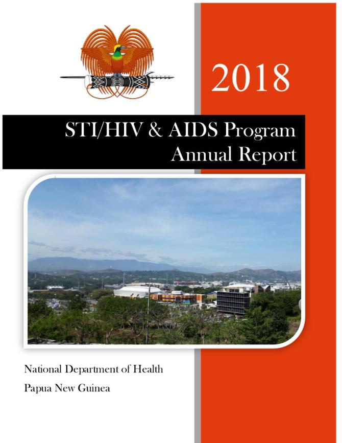 2018 STI/HIV and AIDS Program Annual Report