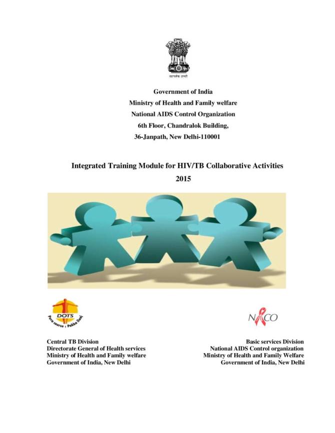 Integrated Training Module for HIV/TB Collaborative Activities