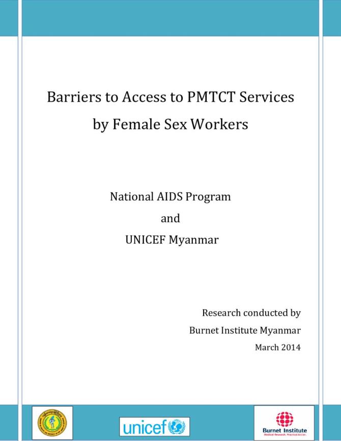 Barriers to Access to PMTCT Services by Female Sex Workers