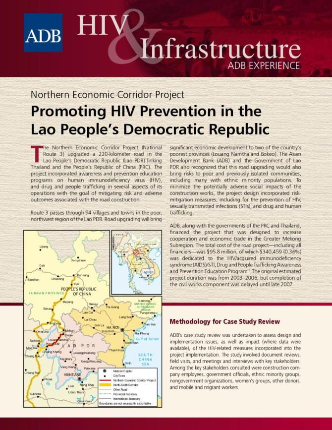 HIV and Infrastructure: ADB Experience
