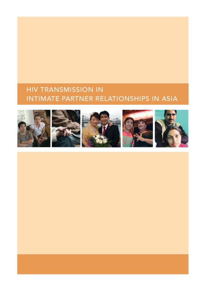 HIV Transmission in Intimate Partner Relationships in Asia