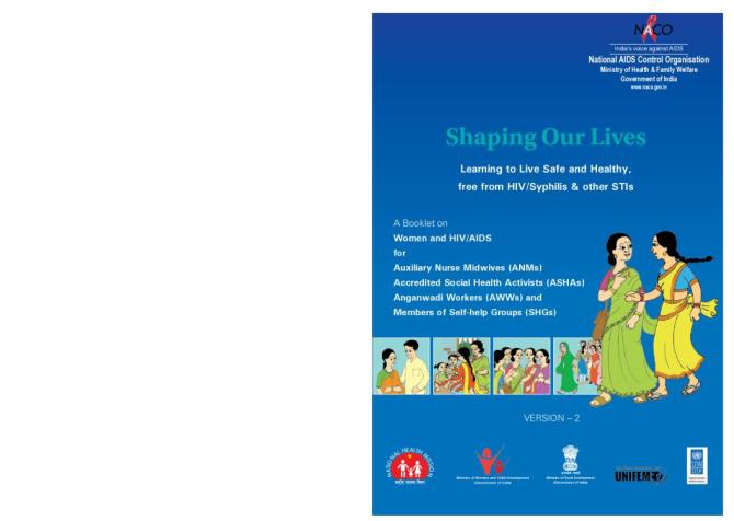 Shaping Our Lives: Learning to Live Safe and Healthy, free from HIV/Syphilis & other STIs