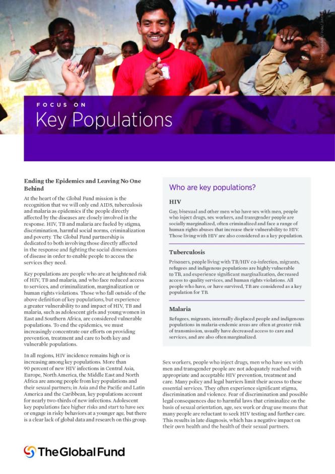 FOCUS ON: Key Populations