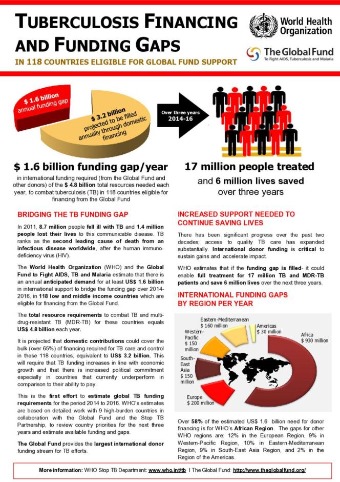 Tuberculosis Financing and Funding Gaps in 118 Countries Eligible for Global Fund Support