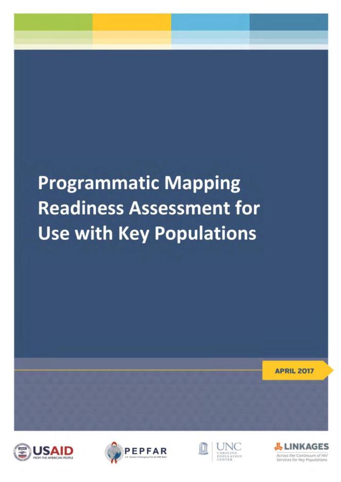 Programmatic Mapping Readiness Assessment for Use with Key Populations