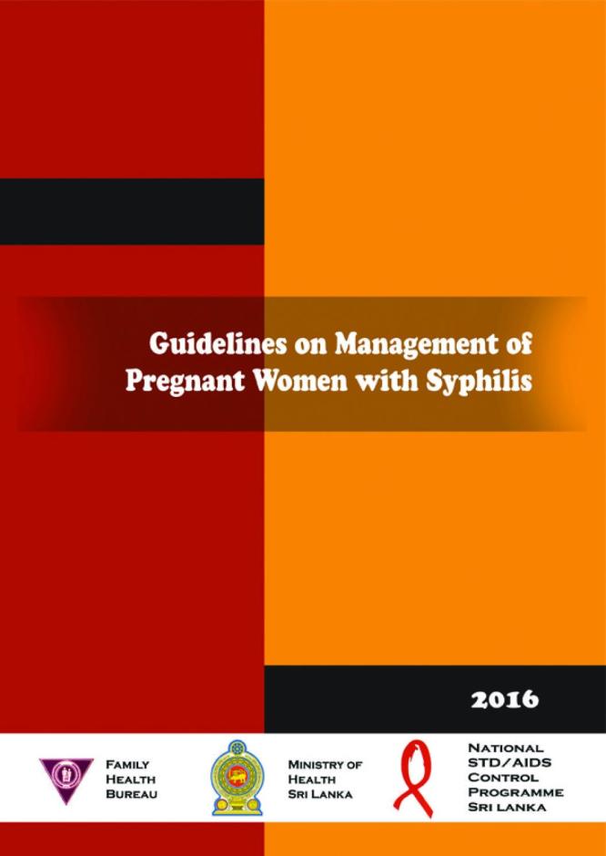 Guidelines on Management of Pregnant Women with Syphilis