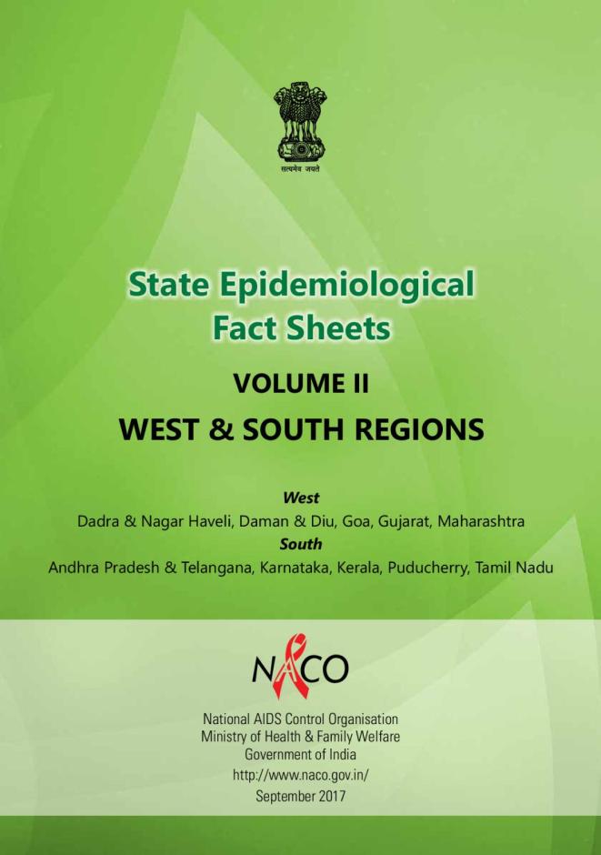 State Epidemiological Fact Sheets – Volume 2, West and South Regions 2017