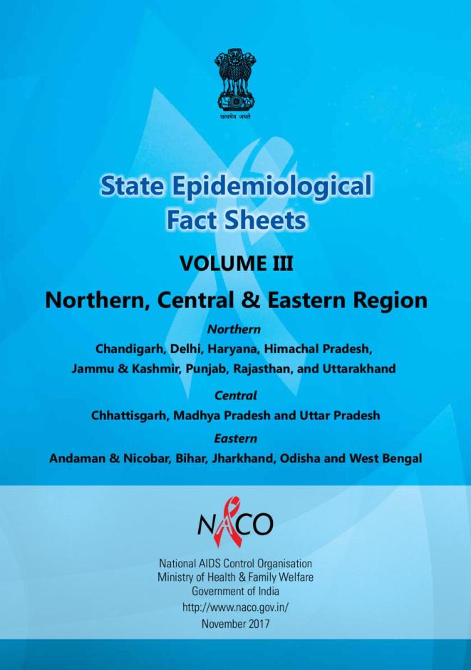 State Epidemiological Fact Sheets – Volume 3, Northern, Central and Eastern Region 2017