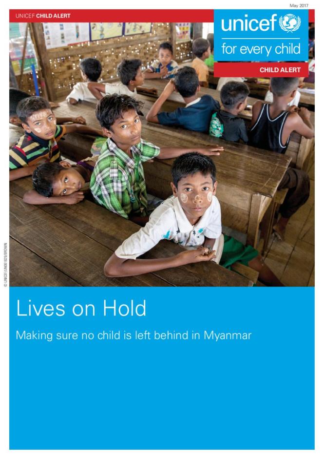Lives on Hold: Making Sure No Child is Left Behind in Myanmar