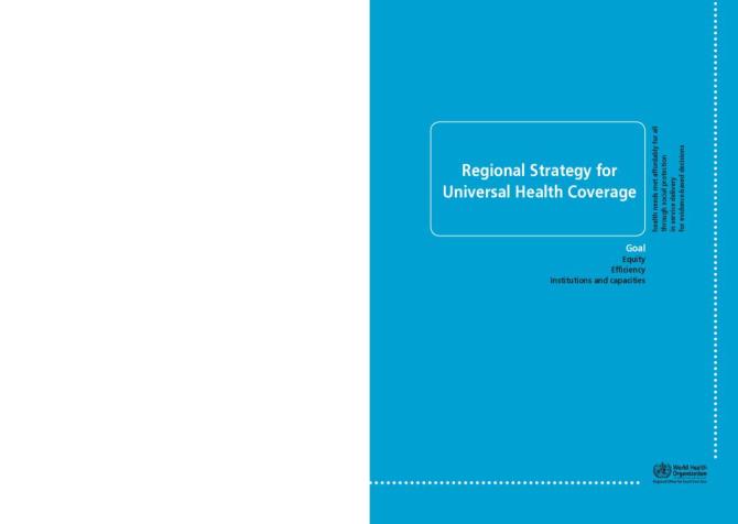 Regional Strategy for Universal Health Coverage